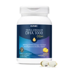 Acizii grasi DHA omega-3 mini, 90 capsule, GNC