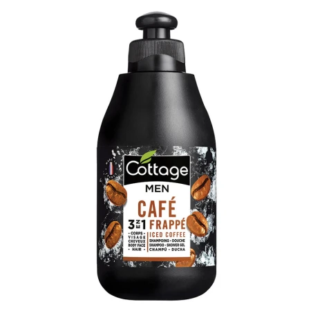 Gel de dus si sampon de par Men Cafe Frappe, 250ml, Cottage