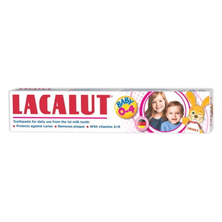 Pasta de dinti Kinder Baby (0-4 ani), 50ml, Lacalut
