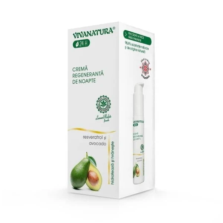 Crema Regeneranta Noapte, 45mililitri, Viva Natura