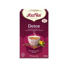 Ceai detoxifiant, bio, 17 pliculete, 30,6g, Yogi Tea