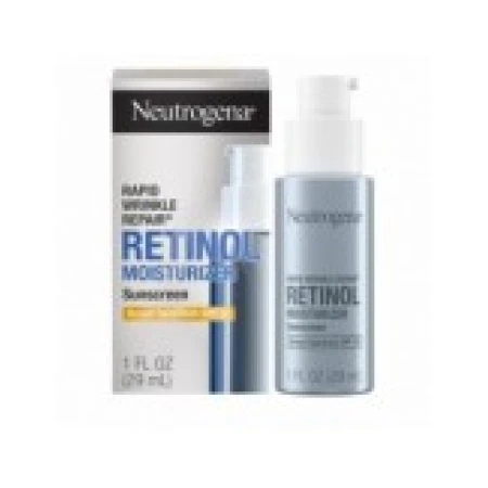 Crema de Fata, Neutrogena, Rapid Wrinkle Repair, cu Retinol si Acid Hialuronic, Anti-Rid, Anti-Acnee, SPF 30, 29ml