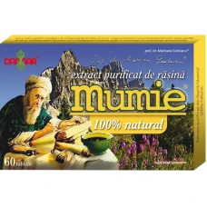 Extract purificat de rasina mumie, 60tablete, Damar Trading