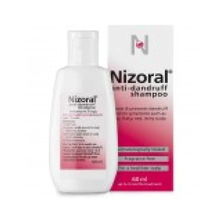 Sampon, Nizoral, Anti-Matreata, AntiFungic, Testat Dermatologic, Fara Parfum, Flacon 60ml