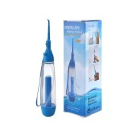 Dus Bucal, Dental Spa, Manual, 1x Varf Inclus, Fara Curent, Fara Fir, Portabil, Rezervor 75ml