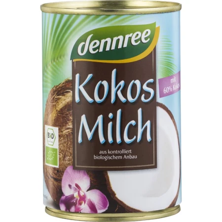 Bautura de cocos bio 400ml Dennree