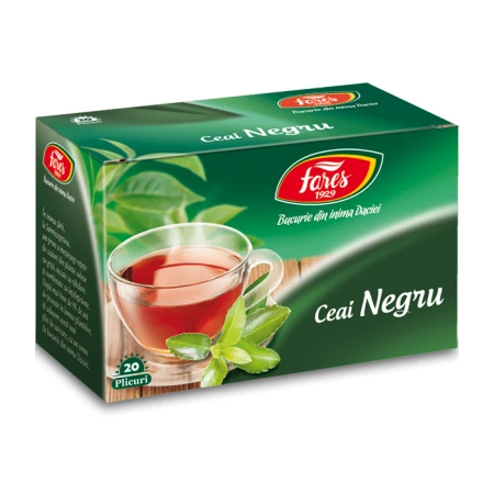 Ceai negru, 20 plicuri, Fares