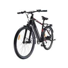 Bicicleta electrica MS ENERGY eBike T10, roti 28inch, autonomie maxima 80-100 km, motor 250W 40Nm, baterie LG 36V/13Ah (Negru/Rosu)