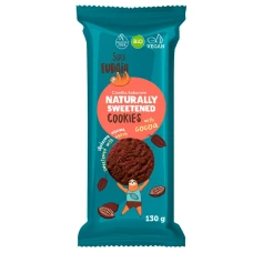 Biscuiti cu agave si cacao, bio, 130g, Super Fudgio