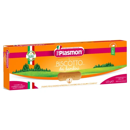 Biscuiti mini cu cereale, 120g Plasmon