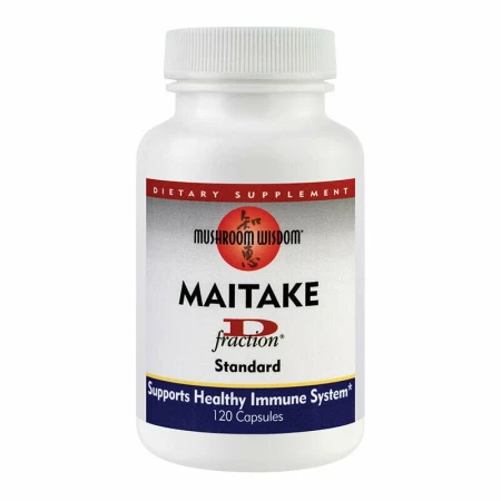 Maitake D-fraction®, Mushroom Wisdom, 120 capsule, Secom