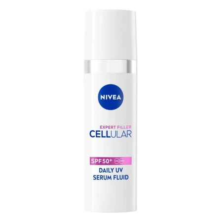 Fluid facial pentru utilizare zilnica protectie solara SPF50+ Cellular Expert Filler, 30ml, Nivea