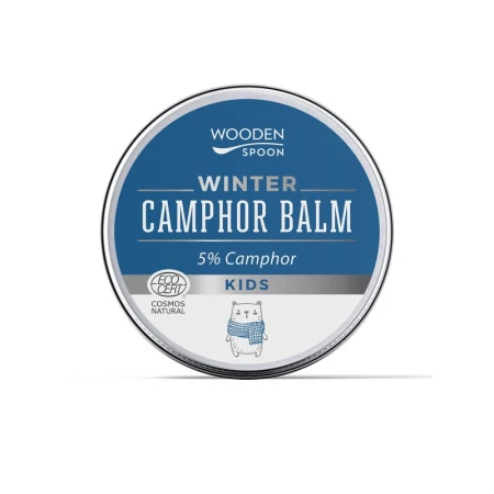 Balsam de iarna cu camfor 5% pentru copii ecologic 60ml Wooden Spoon