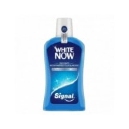 Apa de Gura, Signal, White Now, Efect Imediat de Albire a Dintilor, cu Alcool, Aroma Menta, 500ml