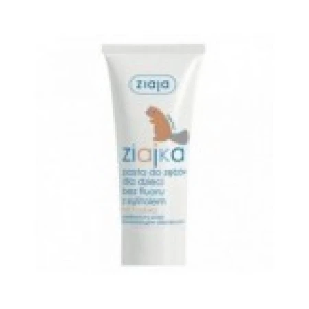 Pasta de Dinti pentru Copii, Ziaja, Ziajka, Sustine Remineralizarea Smaltului, cu Xilitol, fara Fluor, 50ml