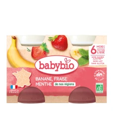 Desert fara zahar +6 luni, 2 x 130g, BabyBio
