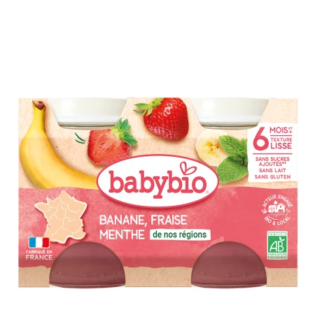 Desert fara zahar +6 luni, 2 x 130g, BabyBio