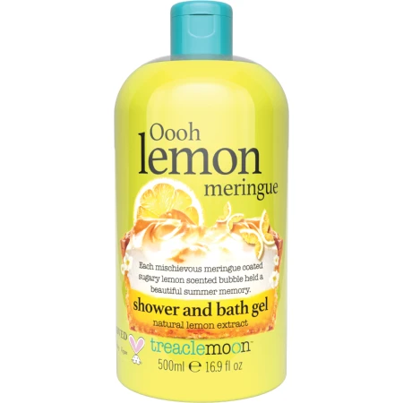 Gel de dus Oooh Lemon Meringue, 500ml, Treaclemoon