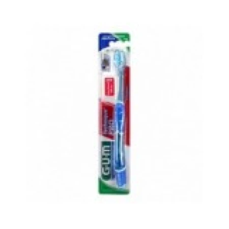 Periuta de Dinti Manuala, GUM, Technique Pro Compact 528, Periaj Profund si Delicat, Medium, Culoare Albastra