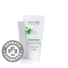 Crema pentru maini cu 5% uree Keratolin Hands, 50ml, Biotrade