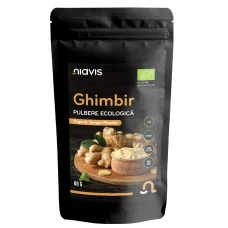 Ghimbir Pulbere ecologica, 60g, Niavis