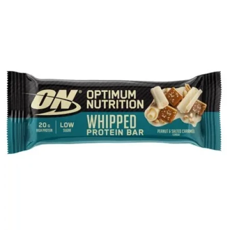 Baton proteic Salted Caramel, 68g, Optimum Nutrition