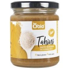 Tahini pasta din susan integral bio 250g Obio