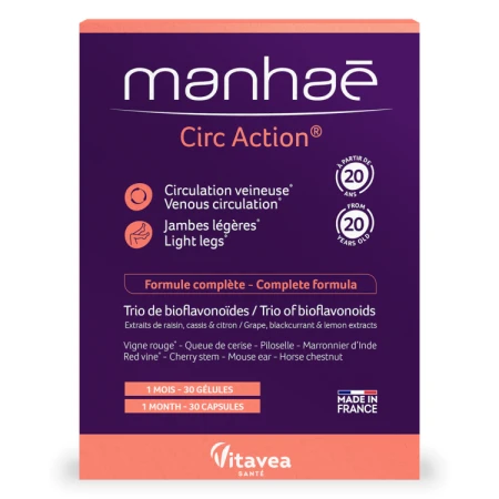 Circ Action, 30 capsule, Manhae