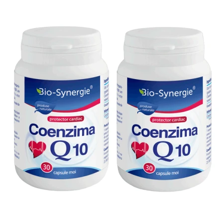 Coenzima Q10, 30capsule, tratament 1+1, Bio Synergie