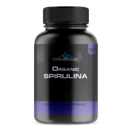 Organic Spirulina, 100 tablete, Vitabolic