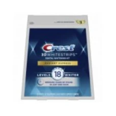 Cutie 14x Plicuri, Benzi Albirea Dintilor, Crest, 3D White, Radiant Express, 14% Concentratie, 14 zile
