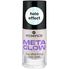 Top coat Meta Glow transforming top coat, 8ml, Essence