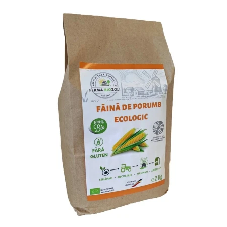 Faina din porumb, bio, 2kg, Ferma BioZoli