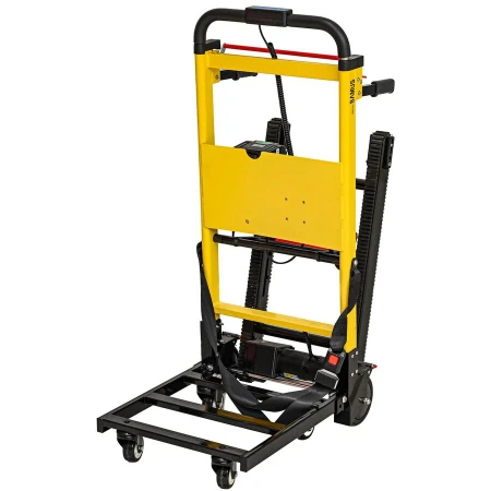 Samus Carucior electric pentru transport pe scari Samus SMET301, Putere motor 120 W, Capacitate maxima de incarcare 159 kg, Negru/Galben