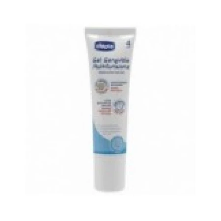 Gel Gingival, Chicco, Multifunzione, Efect Calmant pentru Gingii, cu Xilitol, Varsta 4+ Luni, 30ml