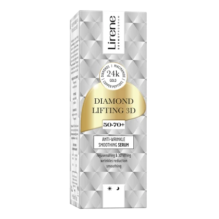 Ser anti-rid cu efect de netezire Diamond Lifting 3D, 30ml, Lirene