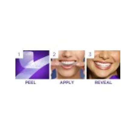 Plic, Benzi Albirea Dintilor, Crest, 3D White, One Hour Express, 11% Concentratie, 1 zi