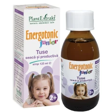 Sirop Energotonic Junior Tuse, 125ml, PlantExtrakt