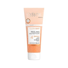 Lotiune peeling enzimatic pentru fata Clean Shot, 75ml, Eveline Cosmetics