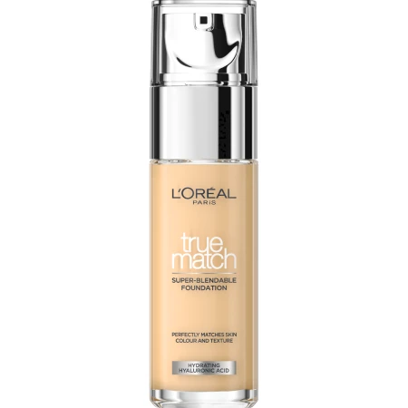 Fond de ten infuzat cu acid hialuronic True Match 1N Neutral, 30ml, L'Oreal Paris
