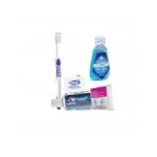 Set Igiena Orala, Crest, 3D White, Sensibilitate Dentara, Periuta, Pasta 24gr, Apa Gura 36ml, Ata 4m