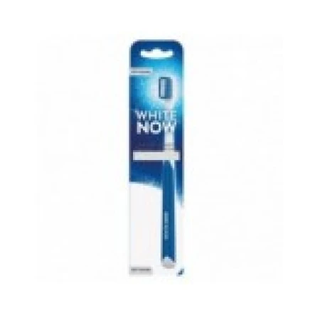 Periuta de Dinti Clasica, Unilever, White Now, Efect Albirea Dintilor, Peri Soft, Culoare Albastra