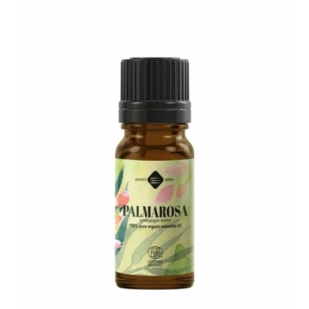 Ulei esential de palmarosa bio, 10 ml, Ellemental