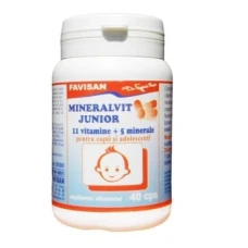 Mineralvit- junior, 40 cps, Favisan