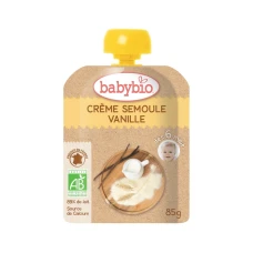 Crema de gris si vanilie Bio, 85g, BabyBio