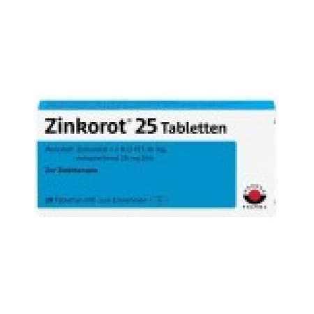 Supliment Alimentar, Zinkorot 25mg, Zinc, Intareste Sistemul Imunitar si Trateaza Acneea, 20 tablete