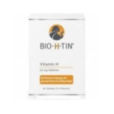 Supliment Alimentar, Bio-H-Tin, cu Biotina 2.5mg, pentru Intarirea Parului si Unghiilor, 84 tablete