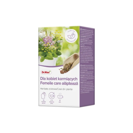 Dr. Max Ceai pentru femeile care alapteaza, 20 plicuri
