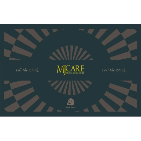 Masca de fata neagra cu carbune Mjcare, 25g, Mijin