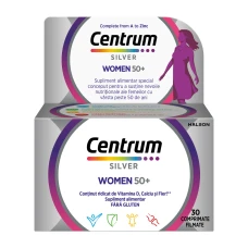 Centrum Silver 50+ pentru femei, 30 comprimate, Haleon